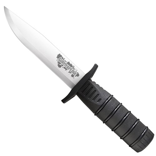 Cold Steel Survival Edge Black Handle Version Fixed Knife Kit
