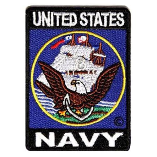 CP US Rect Embroidered Patch