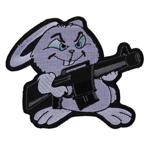 Machine Gun Bunny Rabbit Patch