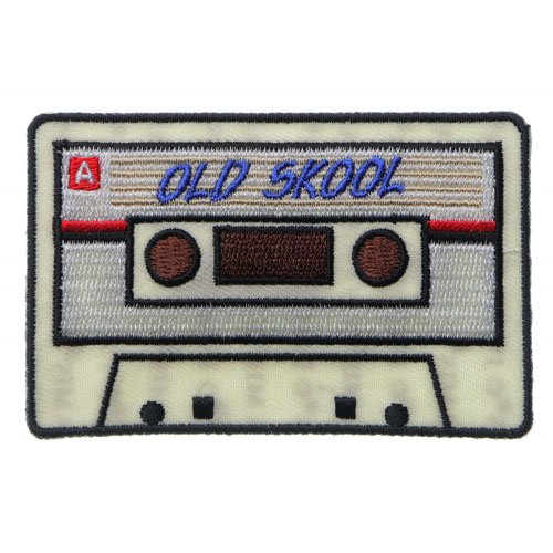 3.5x2.25 Inch Old Skool Radio Cassette Patch