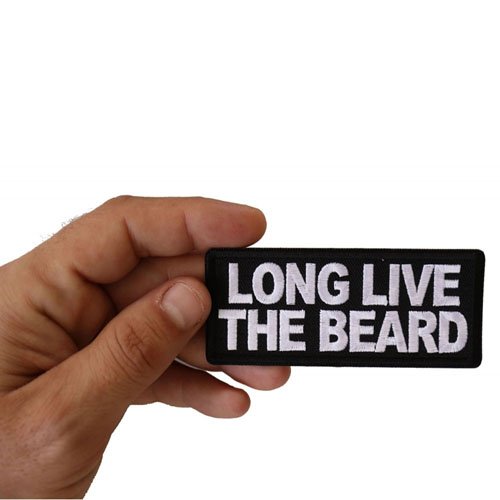 Long Live The Beard Patch