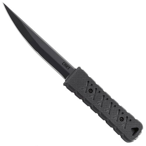 Yukanto Clip Point Fixed Blade Knife - Black