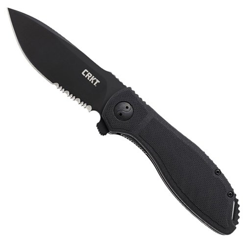 CRKT AUS 8 Prowess Black EDP Coating Manual Knife