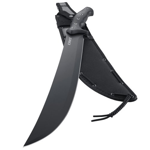 CRKT Chanceinhell Machete 18 Inch Fixed Blade Knife