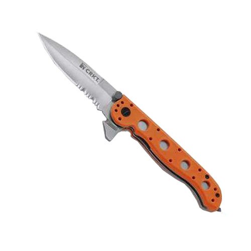 CRKT M16 Bead Blast Folding Knife - Orange Handle