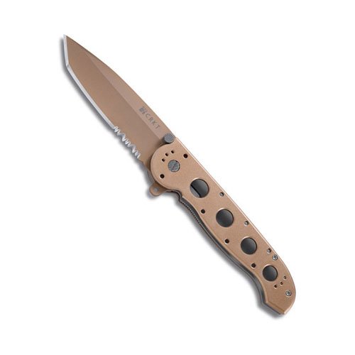 Buy Cheap CRKT Combo Edge Desert Big Dog Desert Folding knife