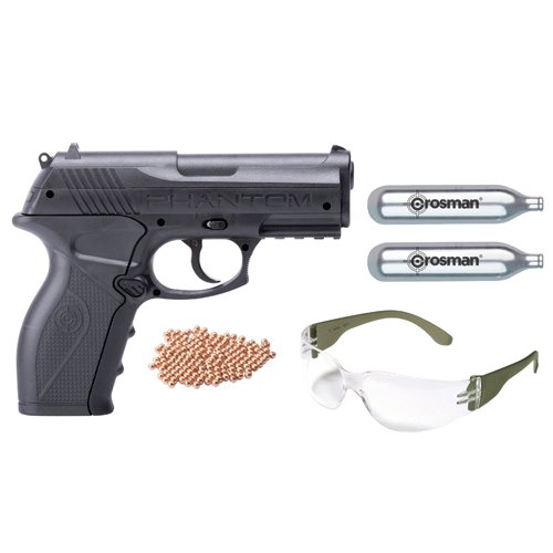 Crosman P10 Phantom .177 Caliber CO2 BB gun Kit