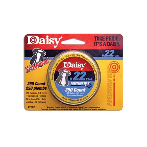 Daisy 250 Count .22 Cal. Flat Nosed Pellets