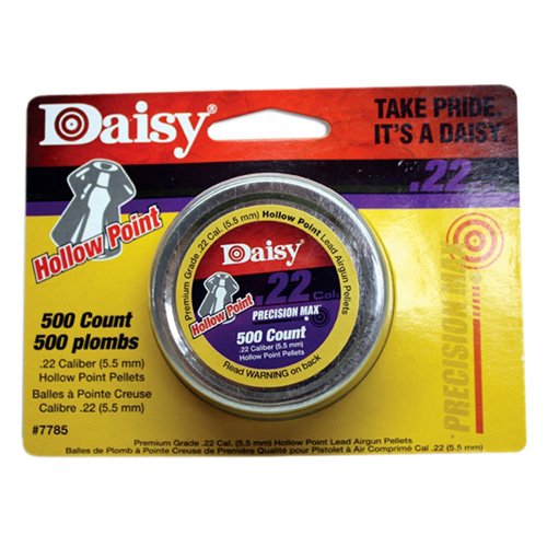 Daisy 500 Count .22 Cal. Hollow Point Pellets