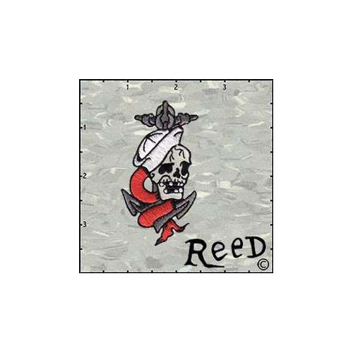 Fuzzy Dude Reeds Sailor Skull And Anchor