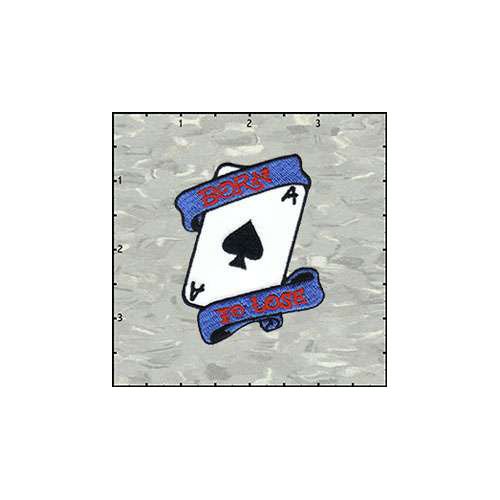 Born To Lose Cards Patch