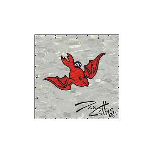 Dan Collins Devil Bat Left Patch