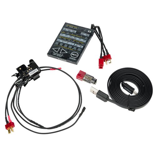 Titan Airsoft Advanced Drop-In AEG Mosfet Complete Set with Programming Card And USB-Link