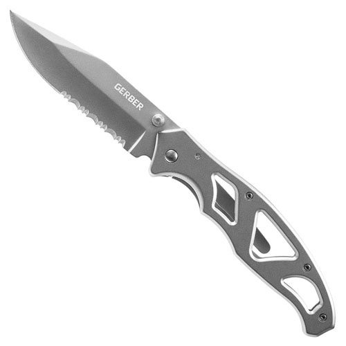 Gerber 22-48447 Paraframe II - Stainless Serrated Edge Folding Knife