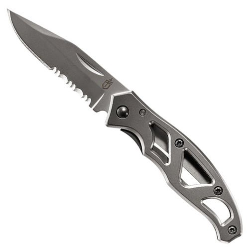 Gerber 22-48484 Paraframe Mini Stainless Serrated Edge Folding Knife