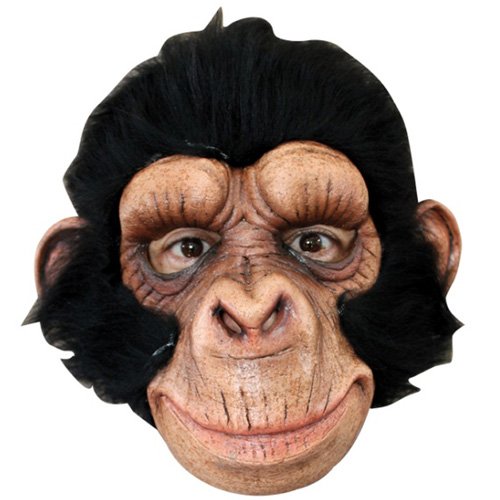 Chimp Primate Halloween Mask