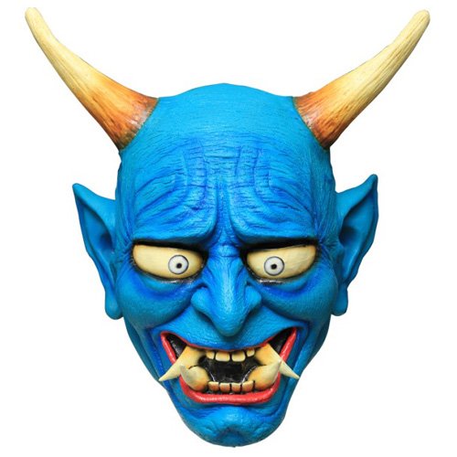 Blue Oni Ogre Mask