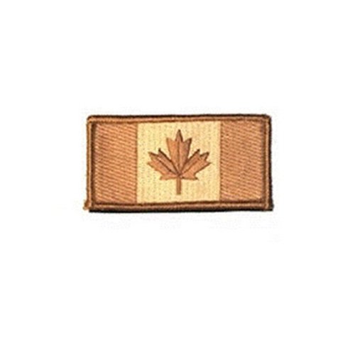 Medium Canada 3 X 1 34 Inch Hook And Loop Backing Patch