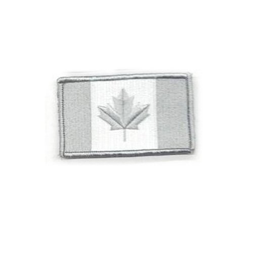 Small Canada 2 X 1 Inch Hook And Loop Backing Patch