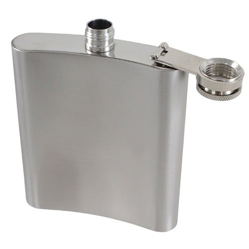Stainless Steel Silver Flask