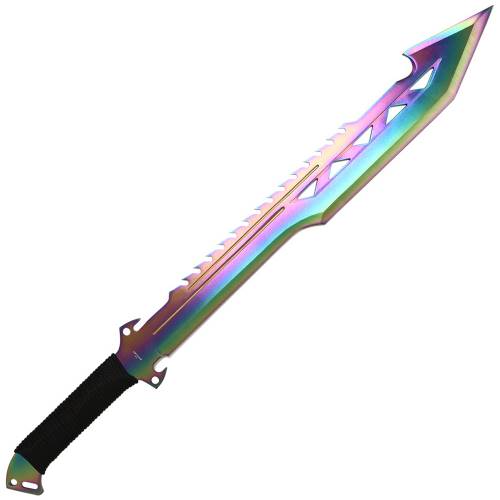 Double Edge Black Sawback Fantasy Machete