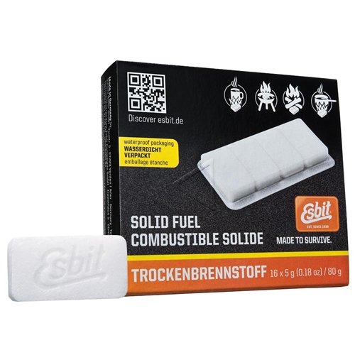 Esbit 16pc X 5g Solid Fuel Cubes