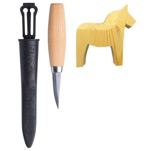 Morakniv Carving Knife Dala Horse Kit