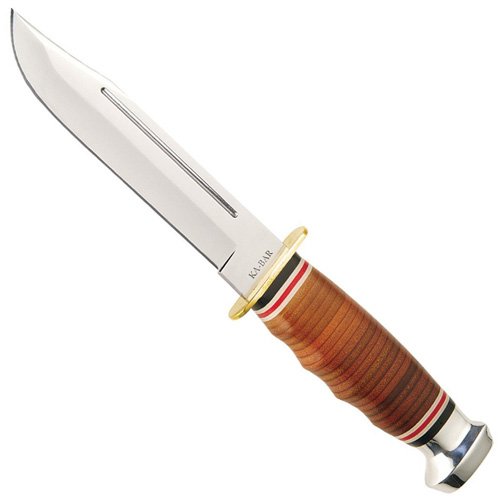 Marine Hunter Plain Edge Fixed Blade Knife