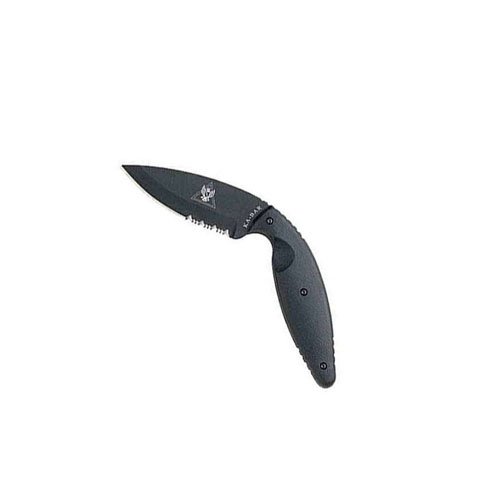 KA-BAR TDI Law Enforcement Large Fixed Blade - Half Serrated