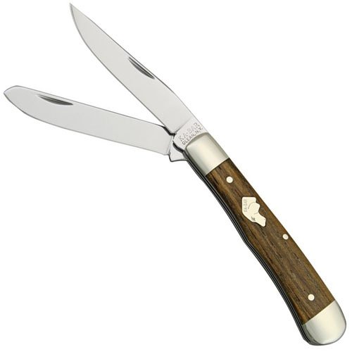 KaBar 232114 Dogs Head Two Blade Trapper Folding Knife