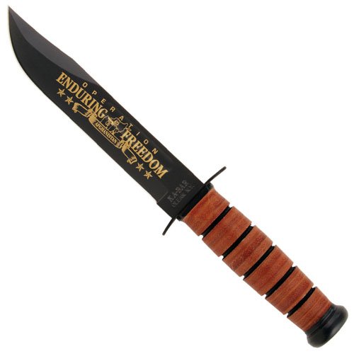 Ka-Bar Operation Enduring Freedom Afghanistan Fixed Blade Knife