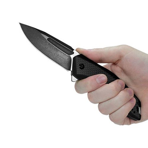 Flourish G10 w/ Carbon Fiber Overlay Handle Folding Knife