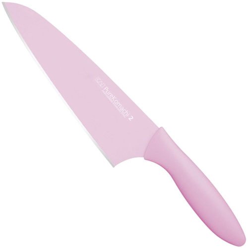 Pure Komachi 2 Santoku Asian Chefs Pink Knife