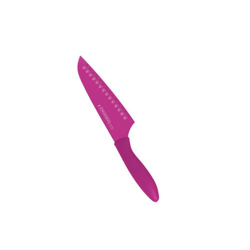 Pure Komachi 2 Hollow Ground Santoku Purple 2 Knife