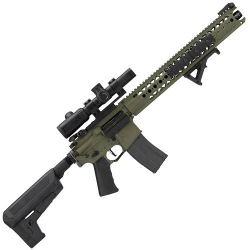 LVOA-C M4 Carbine Airsoft Krytac War Sport Licensed AEG Rifle