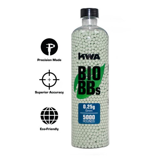KWA Bio Airsoft BBs - 5000