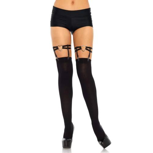 Elegant Heart Thigh High Garter
