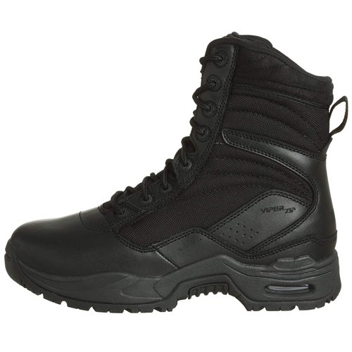Magnum Viper II 8 Inch Side Zip Boot - Black
