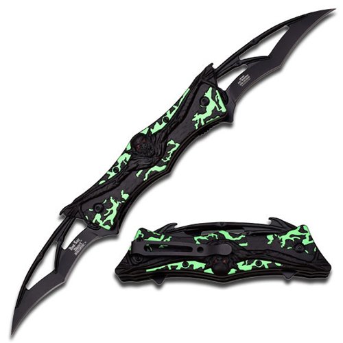 Dark Side Dual Blades Folding Knife