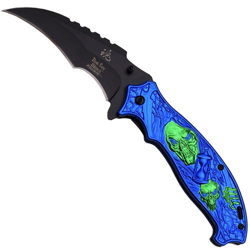 Dark Side 4.75 Inch Closed Folding Knife
