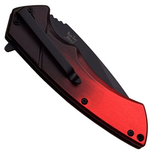 Dark Side Blades Grediant Dual Tone Handle Folding Knife