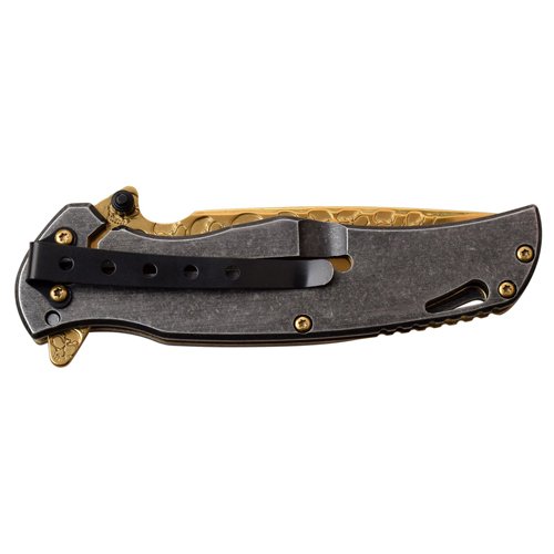Dark Side Blades Tinite Coated Folding Blade Knife