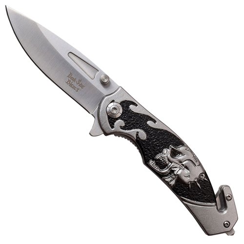 Dark Side Blades 4.5 Inch Two Tone Handle Folding Knife