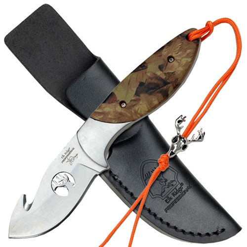 Elk Ridge Professional 3.8 Inch Gut Hook Blade Fixed Knife