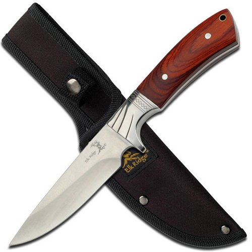 Elk Ridge Gentleman Mirror Blade Fixed Knife