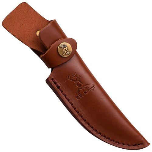 Elk Ridge ER-565JB Fixed Blade Knife w/ Leather Sheath