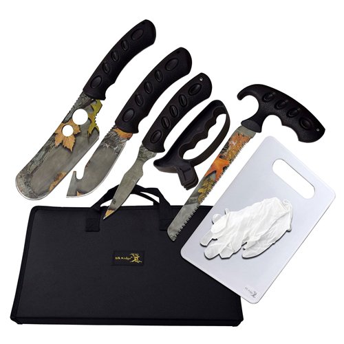Elk Ridge ER-925 3Cr13 Steel Blade Hunting Knife Set