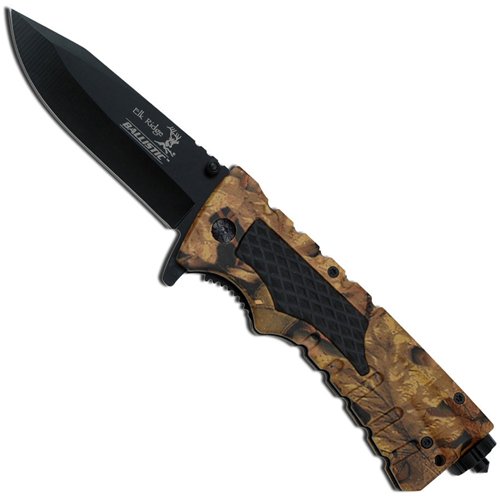Elk Ridge Spring Assisted Ballistic Glass Breaker Knife