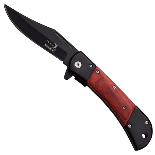 Elk Ridge Thick Blade 4.75 Inch Closed Folding Knife