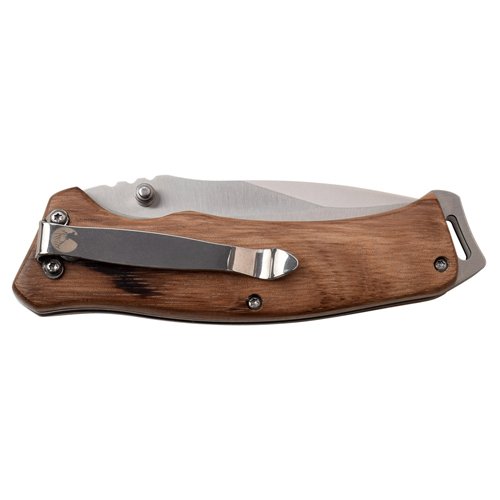 Elk Ridge Zebra Wood Handle Folding Blade Knife